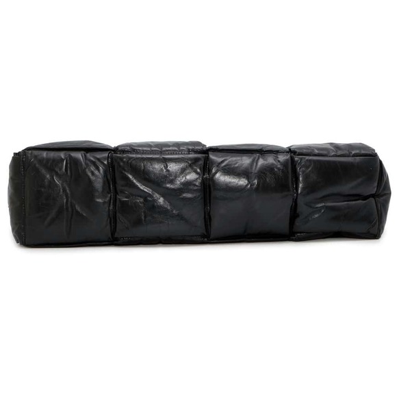 Bottega Veneta Squash Maxi Intrecciato Tote Bag Black - Picture 3 of 10